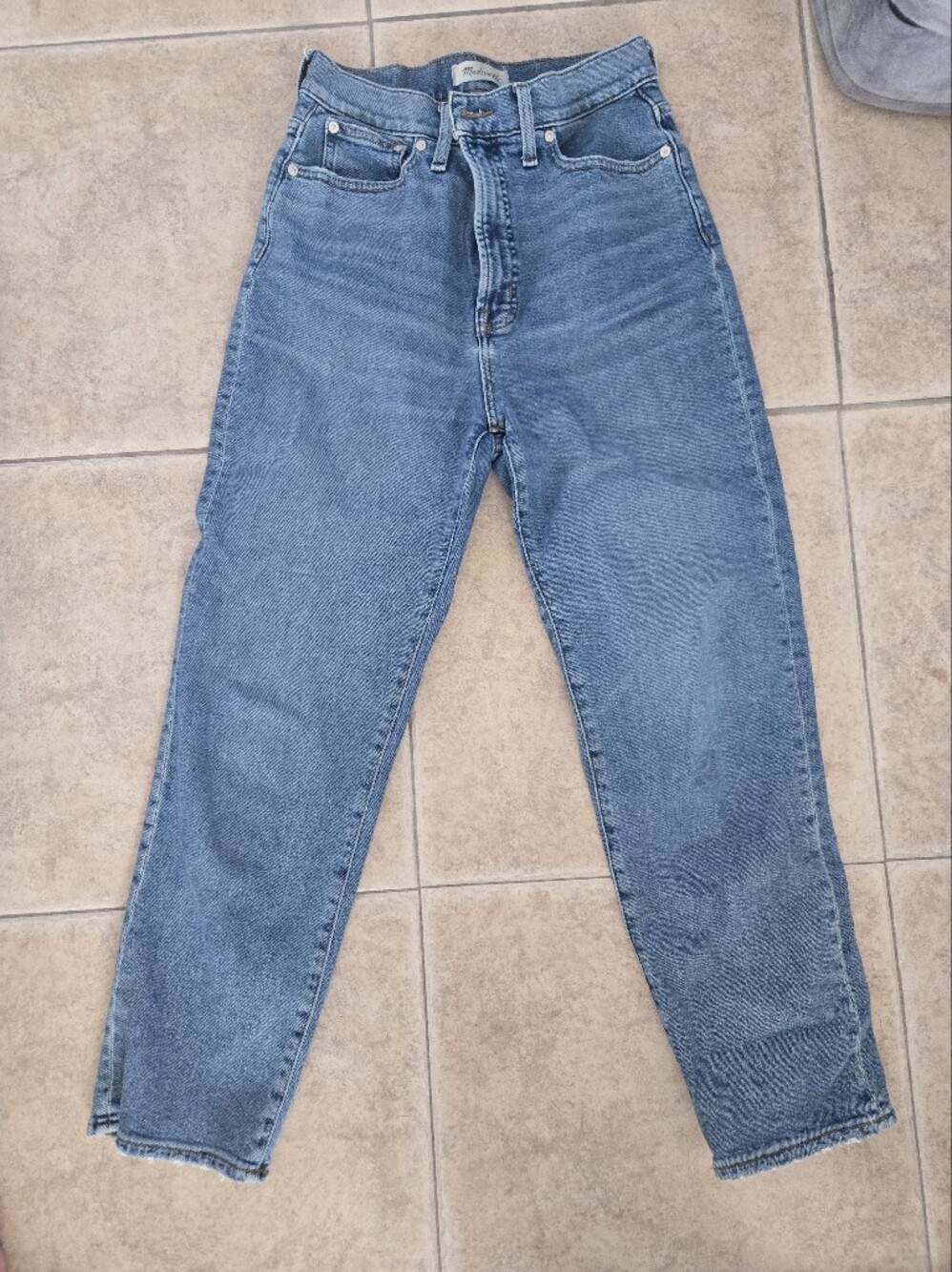 Madewell Perfect Vintage Straight Crop